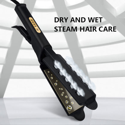 Plancha de Pelo a Vapor – Cabello Liso y Brillante en Minutos Sin Frizz
