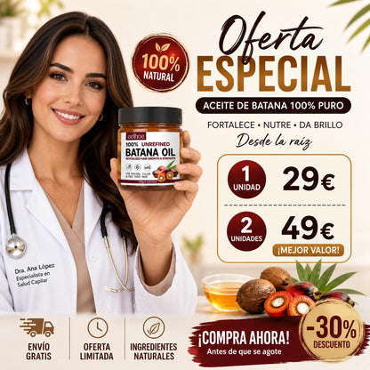 Recupera tu cabello con acete de batana oil 100% puro